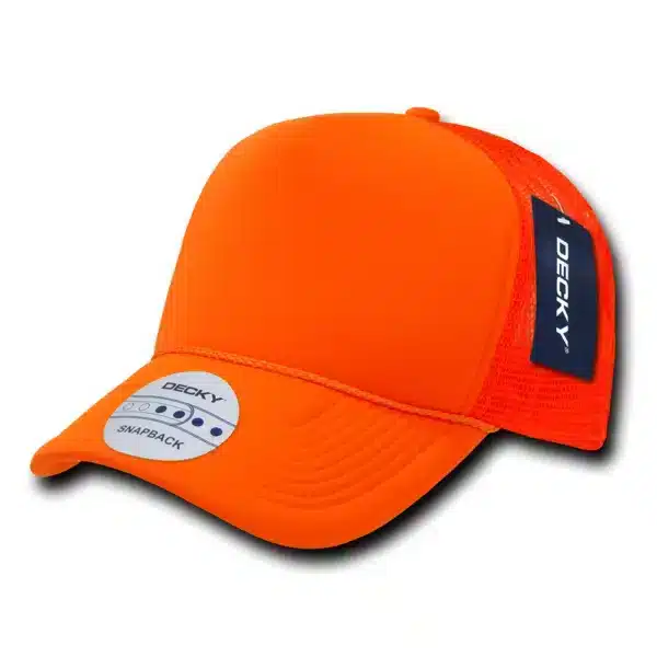 Solid Colour Neon Trucker Cap