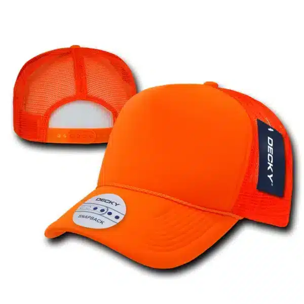 Solid Colour Neon Trucker Cap