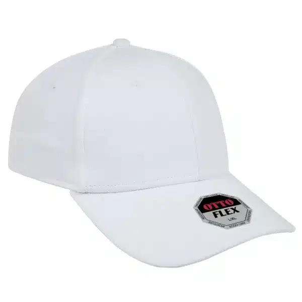 Otto Flex Low Profile Cap White