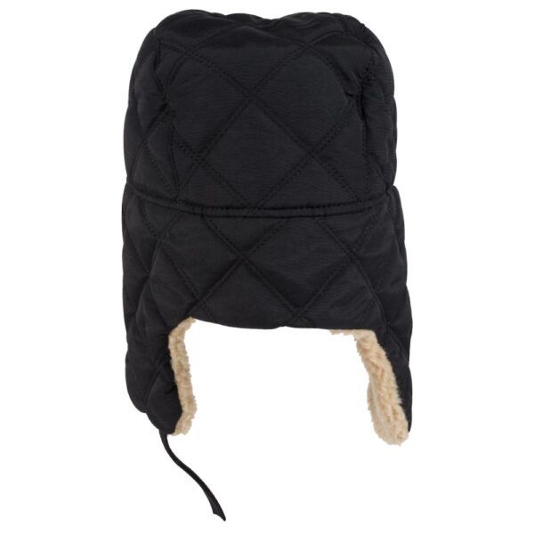 Quilted Three Panel Trapper Hat - Image 4