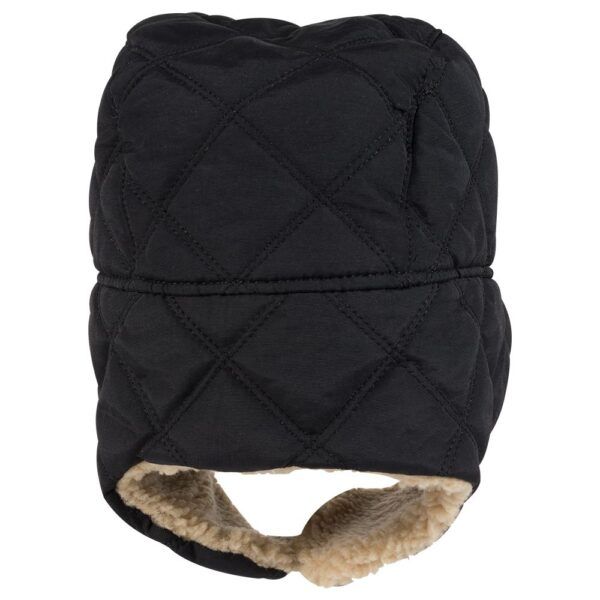 Quilted Three Panel Trapper Hat - Image 5
