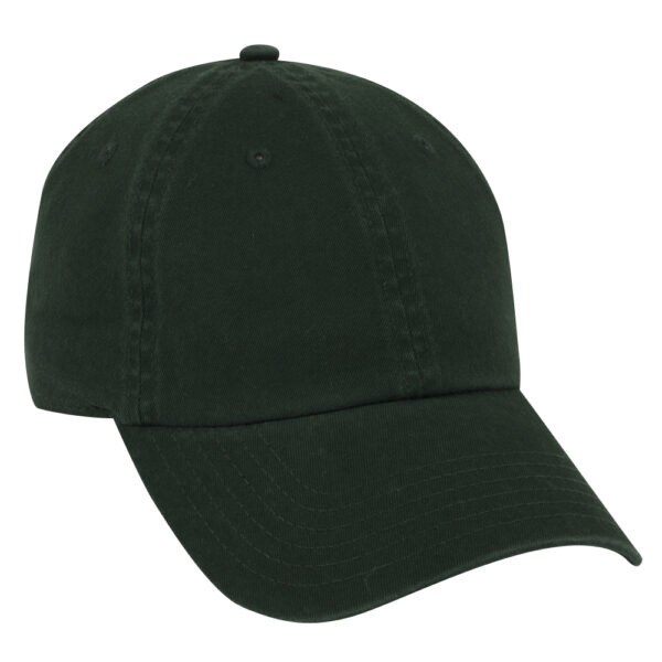 Six Panel Garment Wash Cotton Dad Cap - Image 6