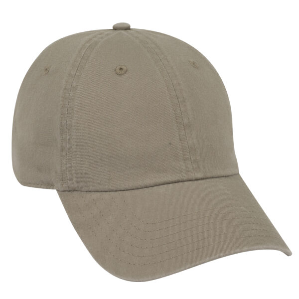 Six Panel Garment Wash Cotton Dad Cap - Image 7