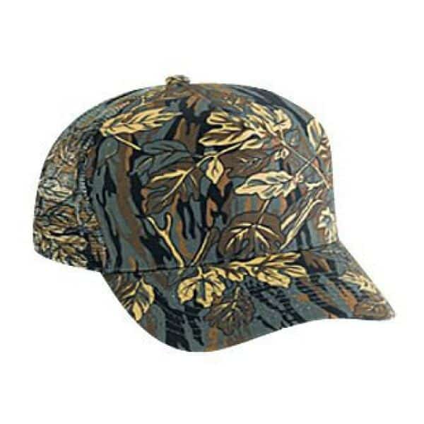 Five Panel Camouflage Mesh Cap - Image 5