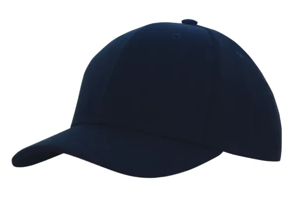 Premium American Twill College Cap Black