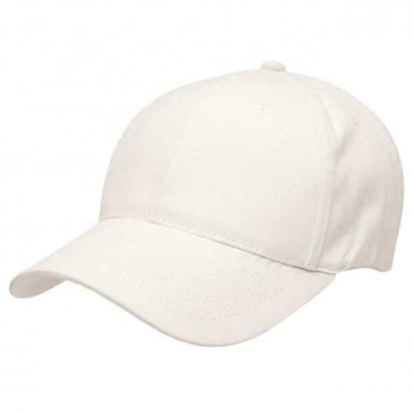 Premium Soft Cotton Cap Chalk White