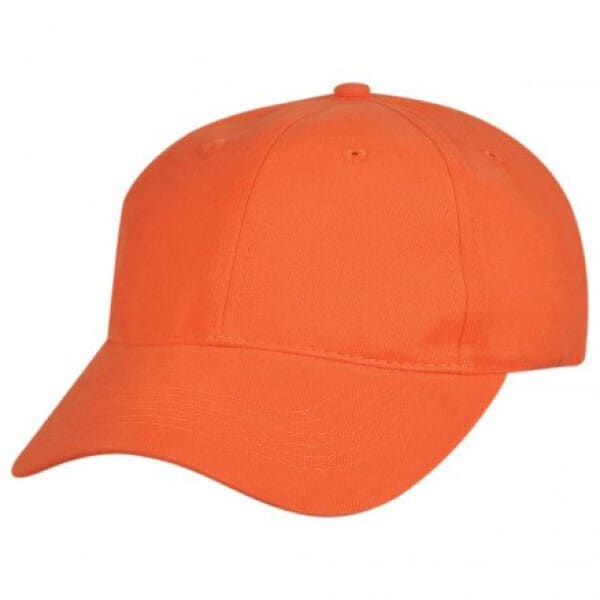 Premium Soft Cotton Cap Orange