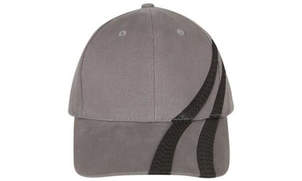 Tyre Tracks Brushed Heavy Cotton Cap
