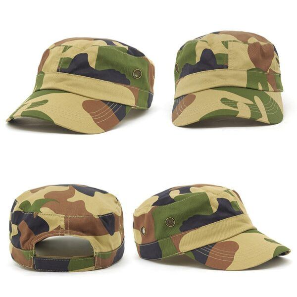 Camo Military Cap - Image 2