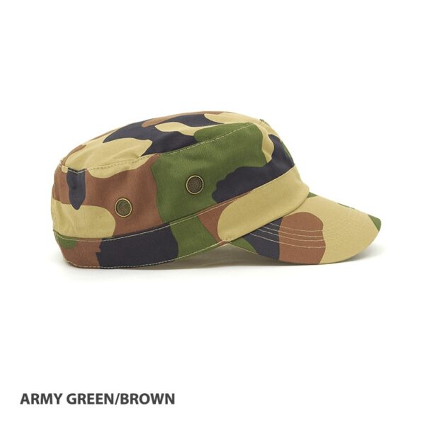 Camo Military Cap army green brown