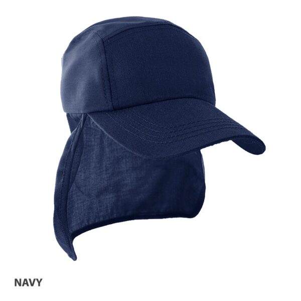 Youth Polycotton Legionnaire Cap - Image 8