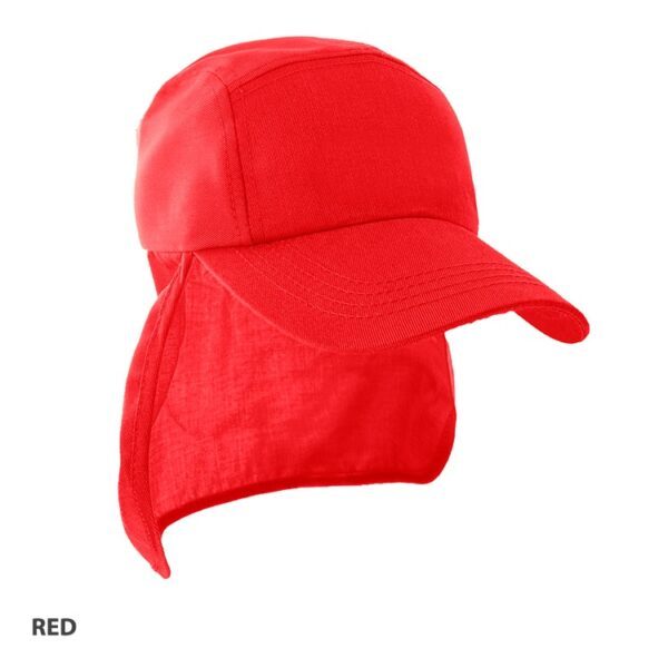 Youth Polycotton Legionnaire Cap - Image 7