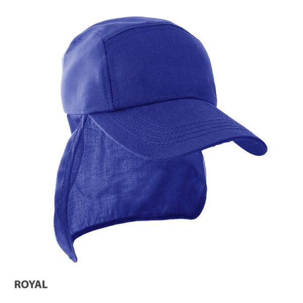 Youth Polycotton Legionnaire Cap - Image 6