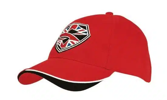 custom Brushed Heavy Cotton Indented Peak Cap