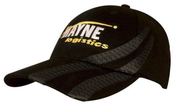 Tyre Tracks Brushed Heavy Cotton Cap