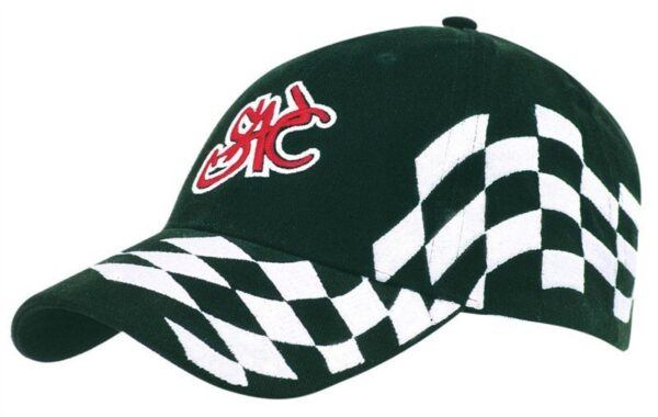 Brushed Heavy Cotton Check Cap