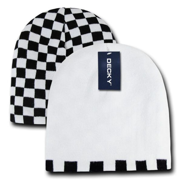 Checkered Beanie