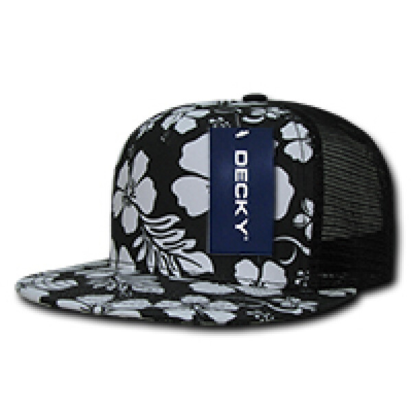 Floral Five Panel Trucker