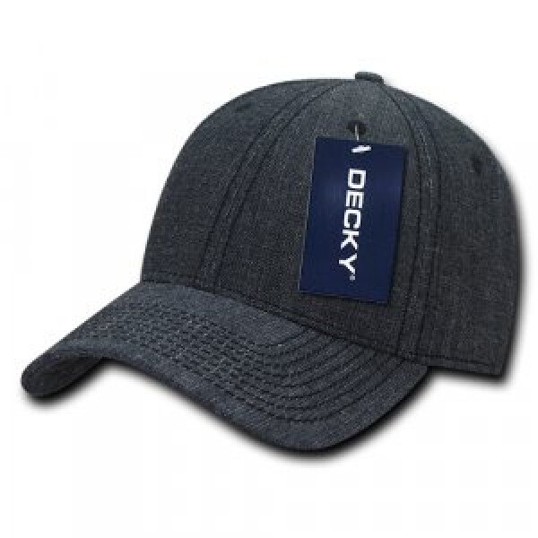 Washed Denim Baseball Cap