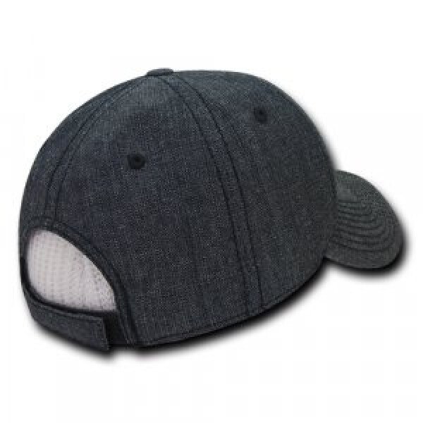 Washed Denim Baseball Cap