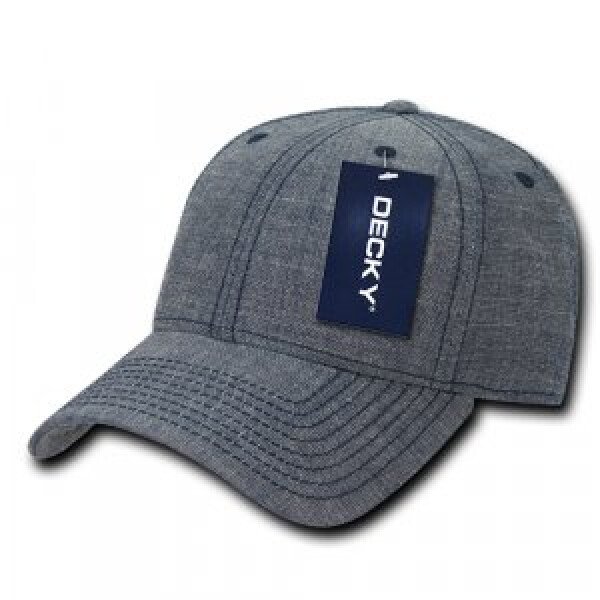 Washed Denim Baseball Cap