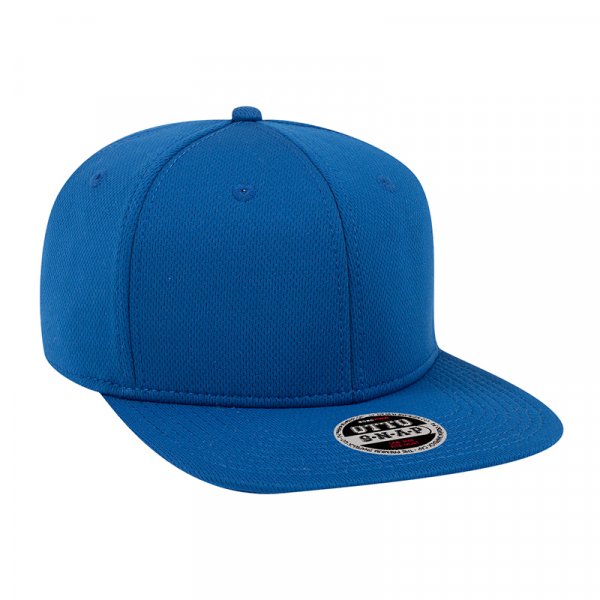 Poly Cool Mesh Flat Cap