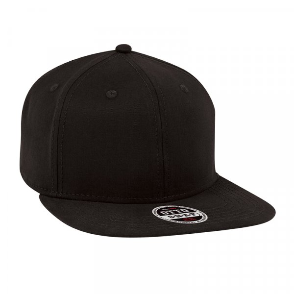 Stretch Cotton Twill Flat Cap