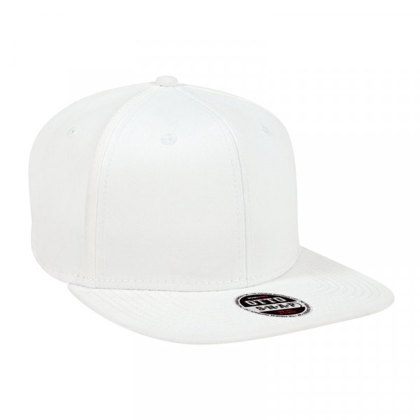 Stretch Cotton Twill Flat Cap