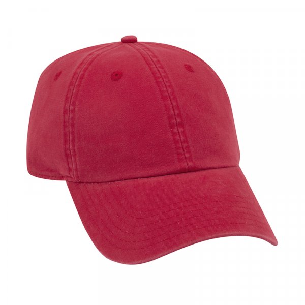 Garment Wash Combed Cotton Twill Cap