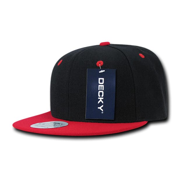 Two Tone Flat Peak Snapback