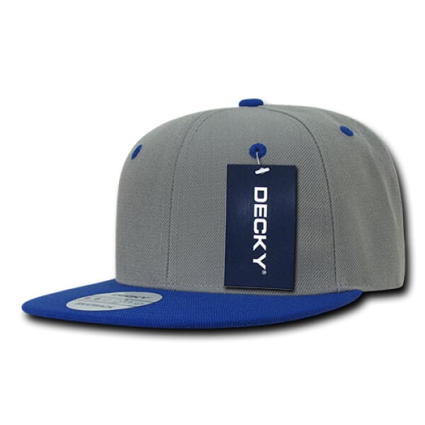 Two Tone Flat Peak Snapback