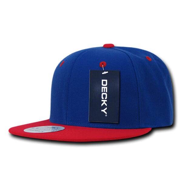 Two Tone Flat Peak Snapback