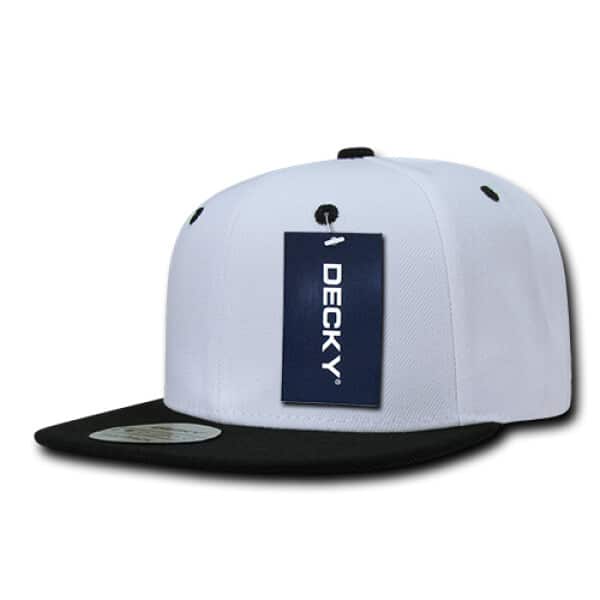 Two Tone Flat Peak Snapback