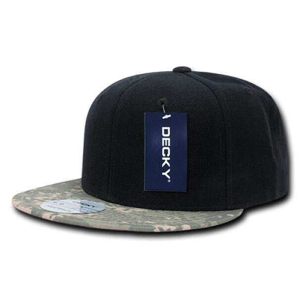 Camo Peak Snapback