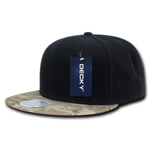 Camo Peak Snapback