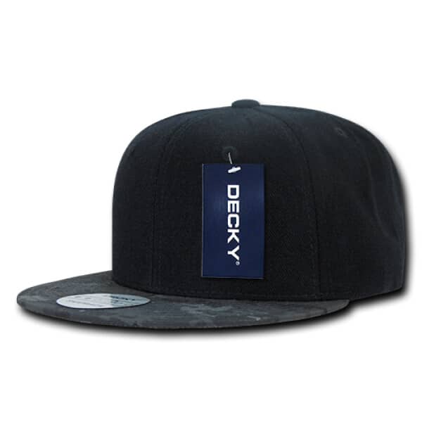 Camo Peak Snapback