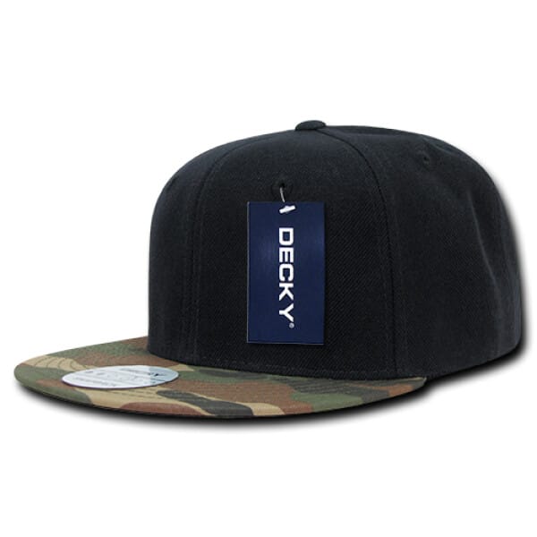 Camo Peak Snapback