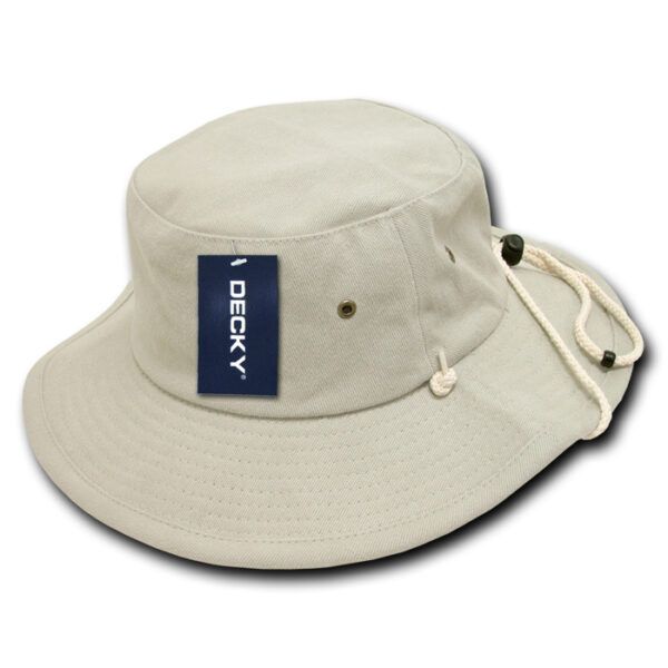 Aussie Hat Drawstring Stone