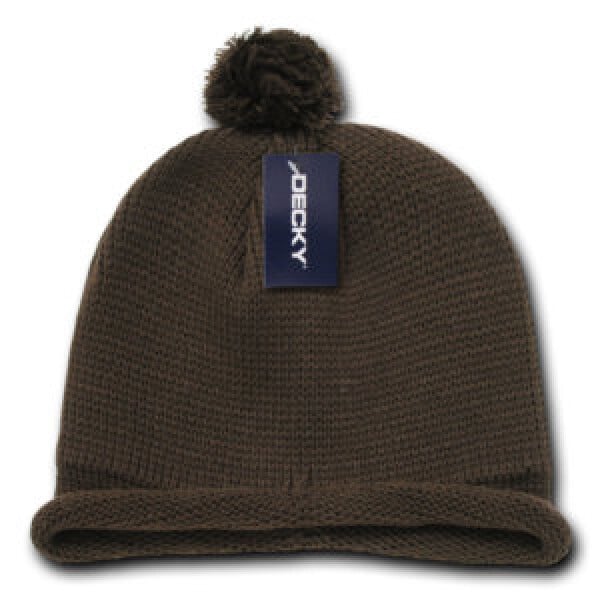 Solid Roll Up Beanie