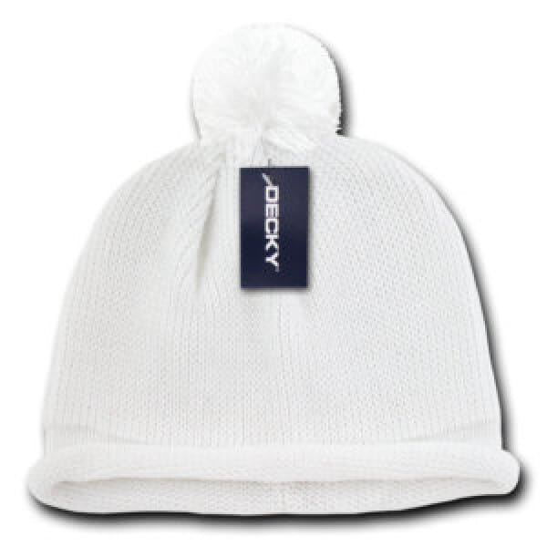 Solid Roll Up Beanie