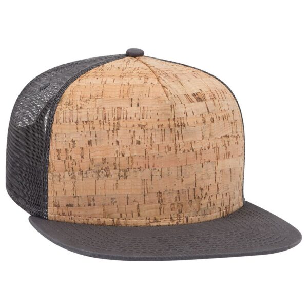 Five Panel Cork Mesh Cap - Image 3