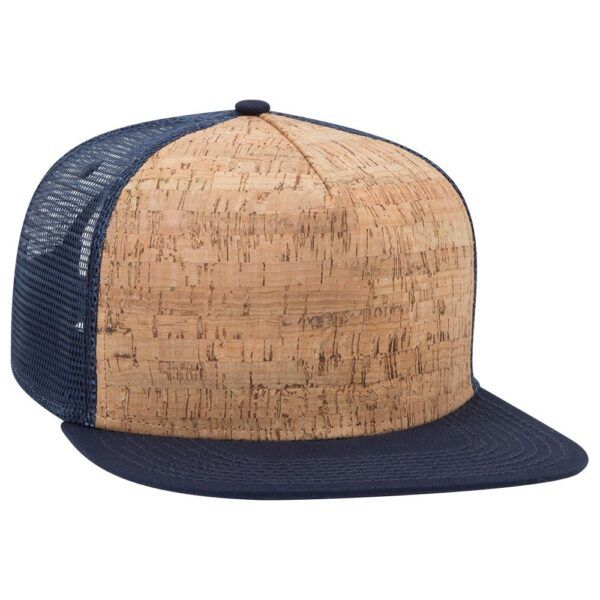 Five Panel Cork Mesh Cap - Image 4