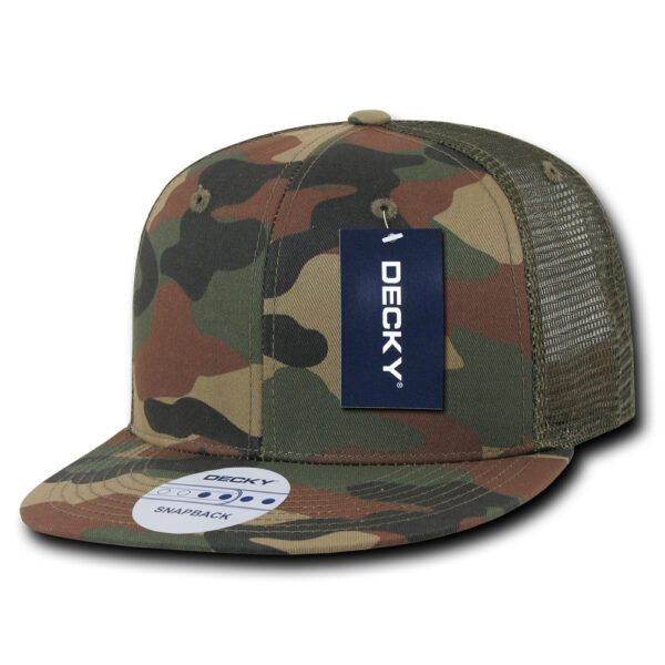 Flat Peak Trucker Cap