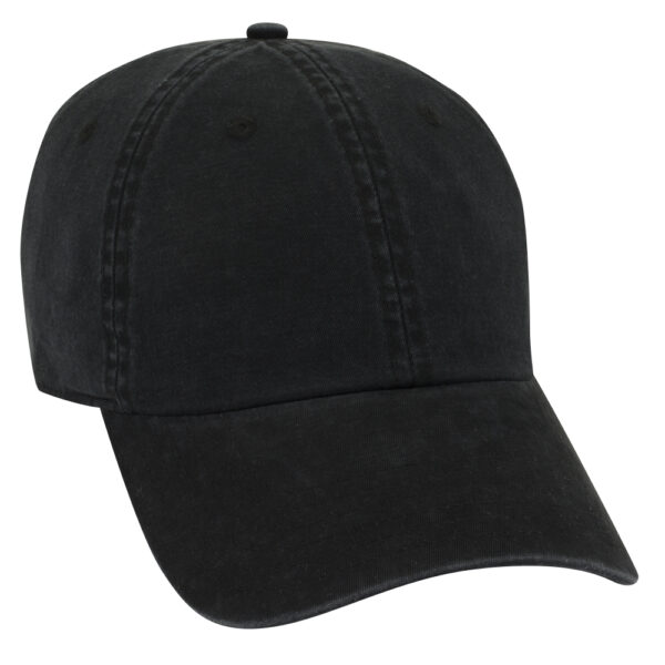 Garment Wash Combed Cotton Twill Cap - Image 4