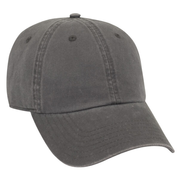 Garment Wash Combed Cotton Twill Cap - Image 5