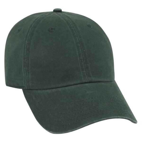 Garment Wash Combed Cotton Twill Cap - Image 7