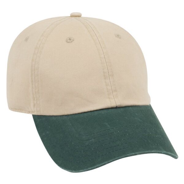 Garment Wash Combed Cotton Twill Cap - Image 6