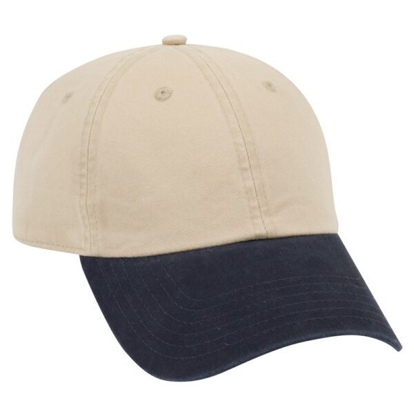 Garment Wash Combed Cotton Twill Cap - Image 10