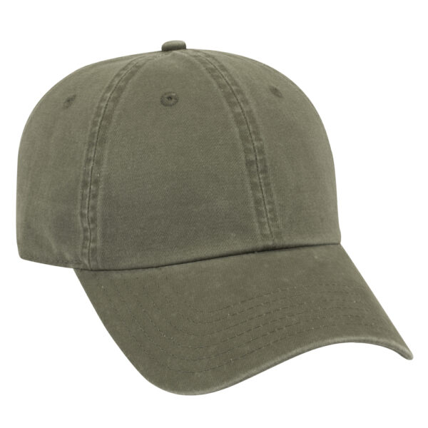 Garment Wash Combed Cotton Twill Cap - Image 12
