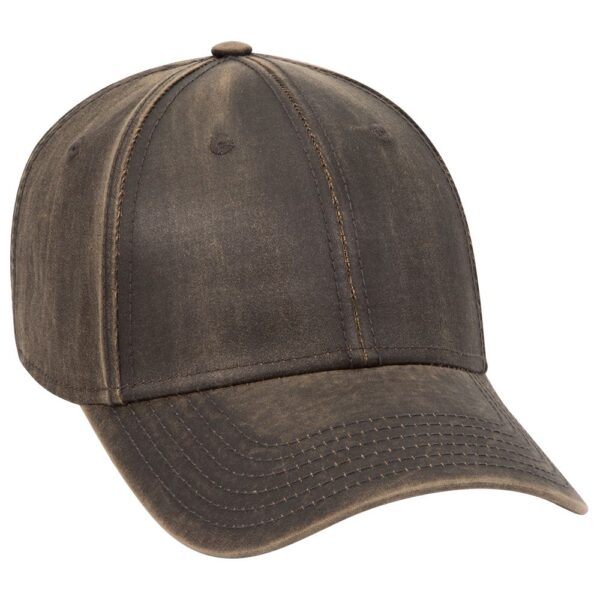 Heavy Washed Wax Coated Cap - Image 4